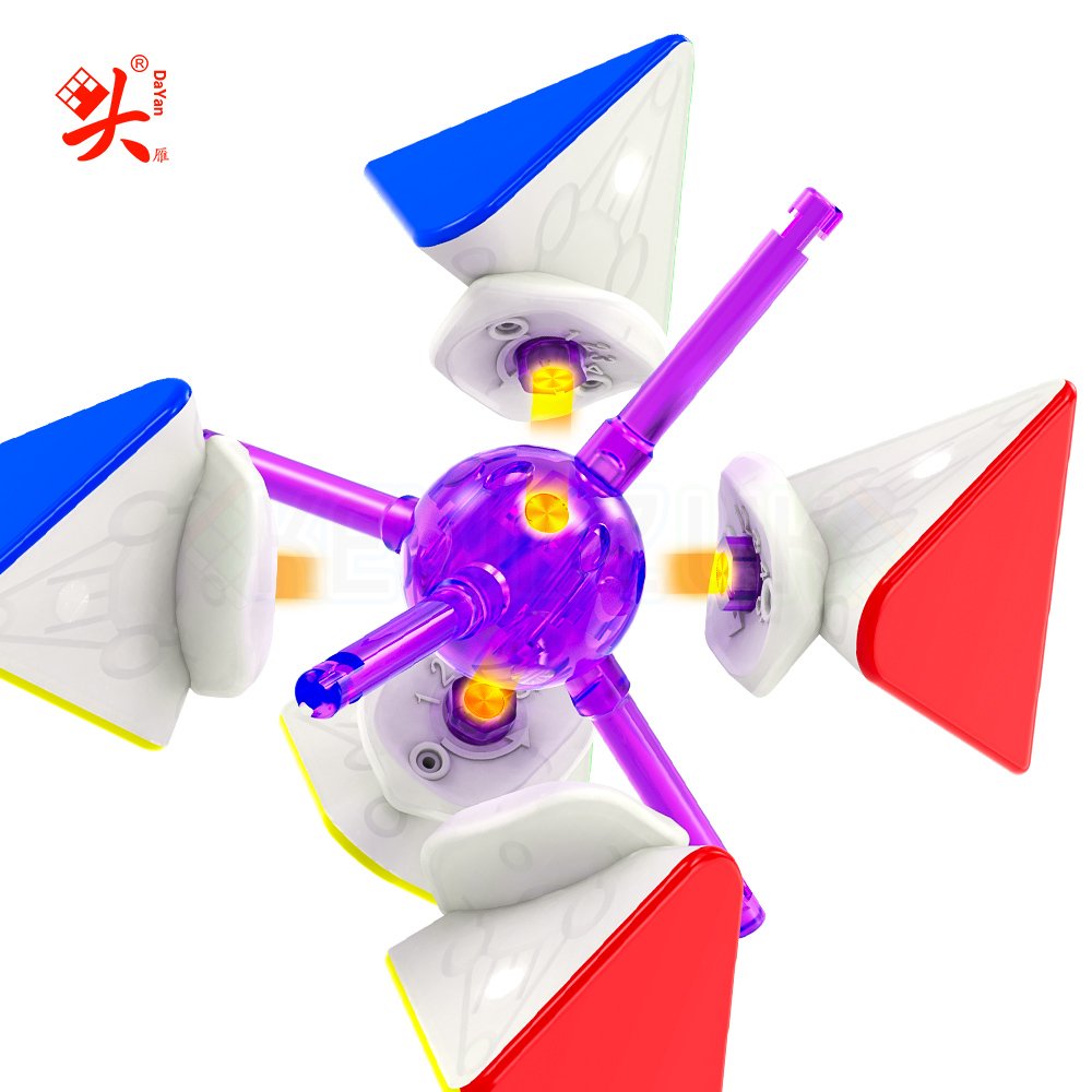 DaYan Pyraminx v3 (Magnetic, Maglev, UV, Ball-Core)