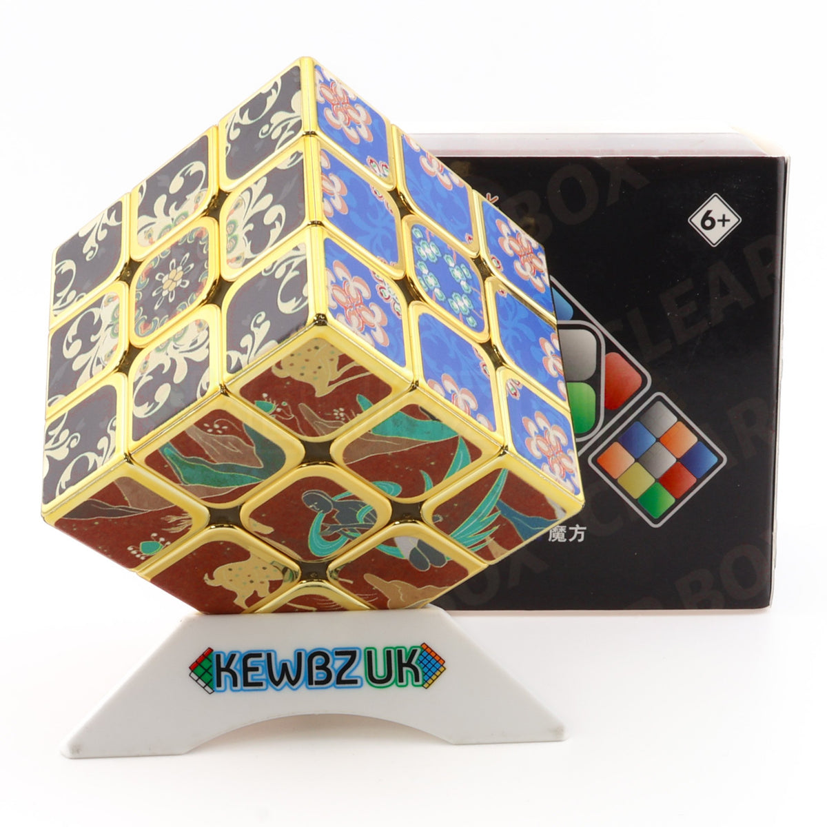 ZCube Golden Mogao-Caves 3x3 (Magnetic)