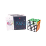 YJ MGC 6x6 Black 6x6x6 Speed Cube Puzzle Cube from KewbzUK